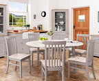 Truffle Extendable Oval Six-Seater Dining Set