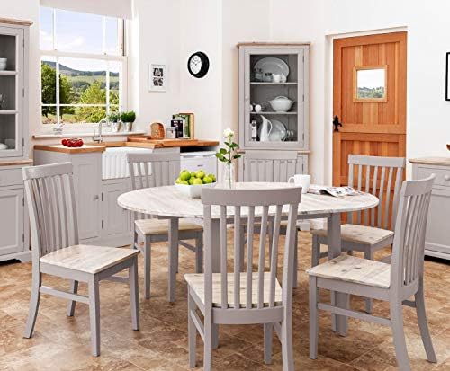 Truffle Extendable Oval Six-Seater Dining Set