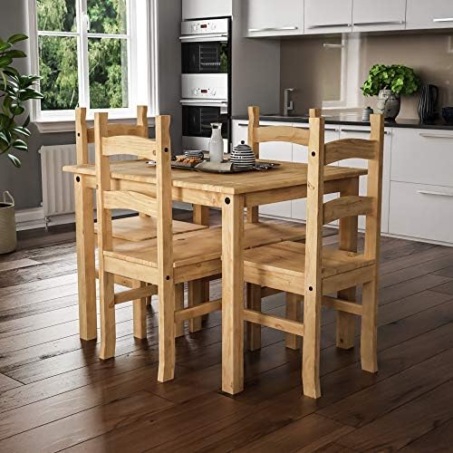 Classic Corona Solid Pine Four-Seater Dining