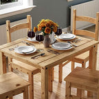 Classic Corona Solid Pine Four-Seater Dining
