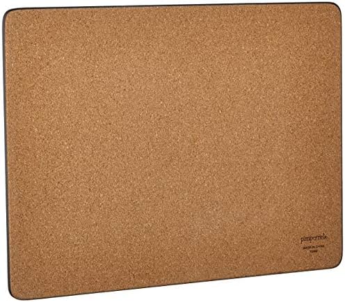 Burgundy Classic Cork-Backed Placemats Set Six