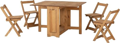 Distressed Pine Stowaway Dining Set