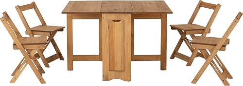 Distressed Pine Stowaway Dining Set